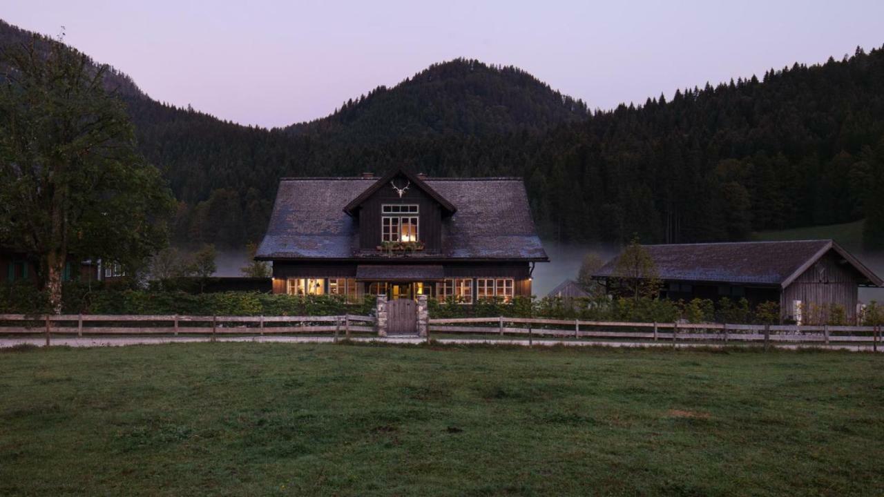 Die Alte Blaa Altaussee Exterior foto